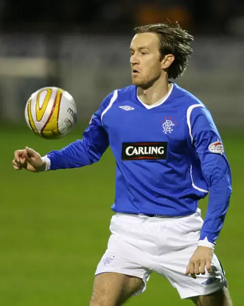Rangers Sasa Papac Faces Off in Scoreless Battle Against Motherwell in Clydesdale Bank Premier League