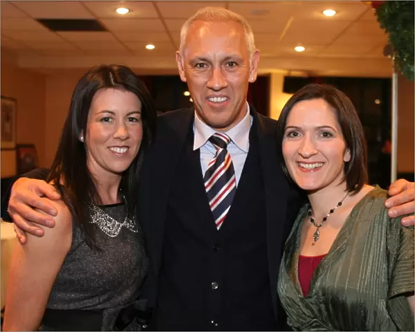 Mark Hateley Mingles with Rangers Fans at Charity Race Night 2008