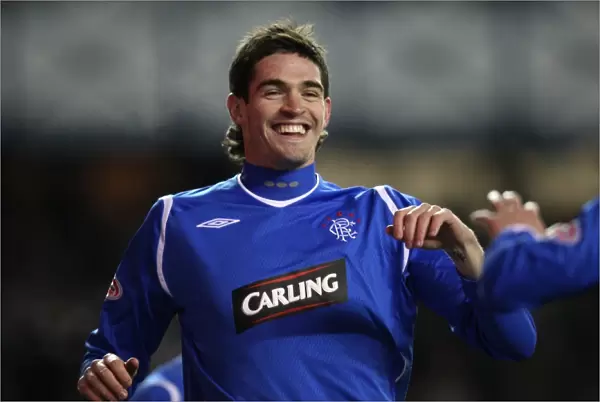 Rangers Kyle Lafferty: Exulting in a 7-1 Victory Over Hamilton Academical (Clydesdale Bank Premier League)