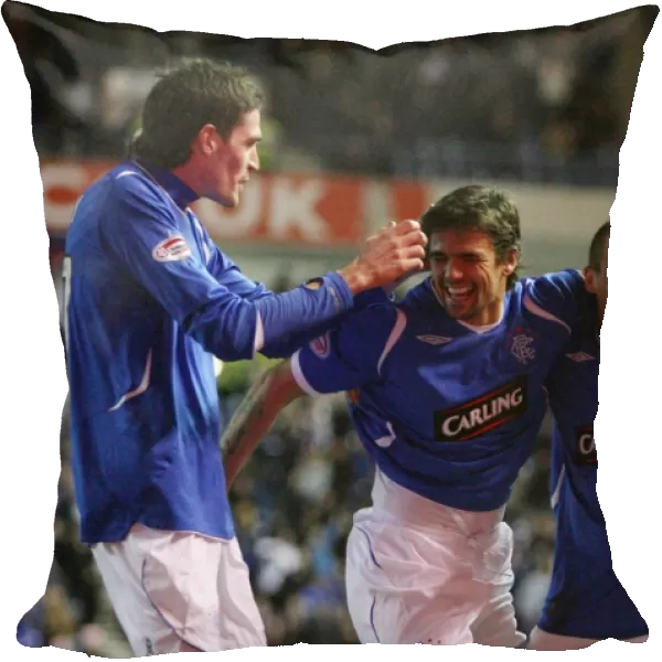 Rangers Nacho Novo and Arron Nigel: Unforgettable Moment of Triumph - 7-1 Victory over Hamilton Academical at Ibrox