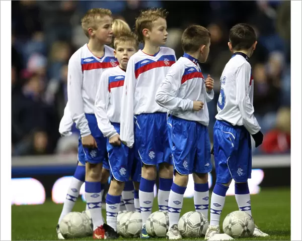 Kids in Action: Rangers 7-1 Hamilton - Clydesdale Bank Premier League Match at Ibrox