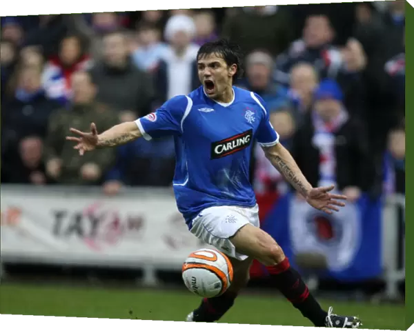 Nacho Novo's Dramatic Equalizer: Dundee United vs Rangers, Clydesdale Bank Premier League (2-2)