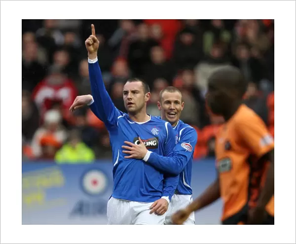 Rangers Unforgettable Comeback: Kris Boyd and Kenny Miller's Dramatic Celebration (Dundee United 2-2 Rangers)