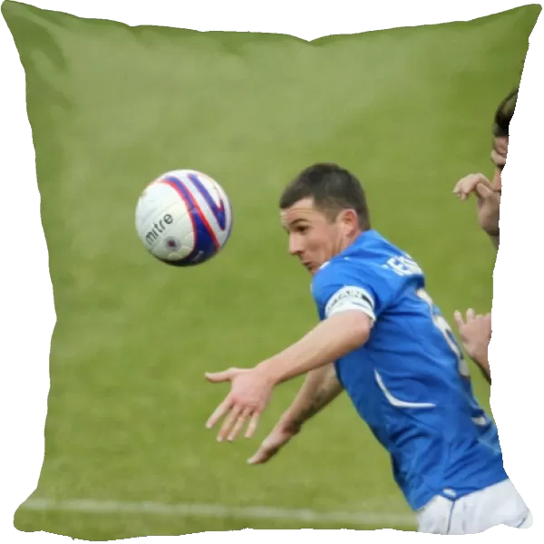 Barry Ferguson vs Samaras: A Clash in the Clydesdale Bank Premier League at Ibrox - Rangers 0-1 Celtic