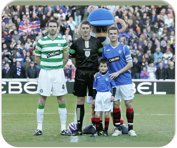 Ibrox Mascot Witnesses Celtic's 1-0 Victory over Rangers in the Clydesdale Bank Premier League