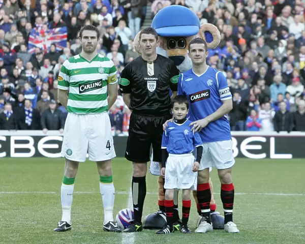 Ibrox Mascot Witnesses Celtic's 1-0 Victory over Rangers in the Clydesdale Bank Premier League