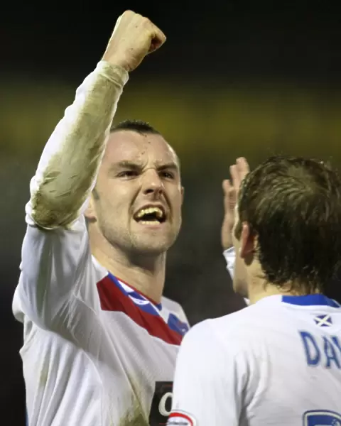 Rangers Homecoming: Kris Boyd's Thrilling Opening Goal (2-0) Against St. Johnstone in the Scottish Cup