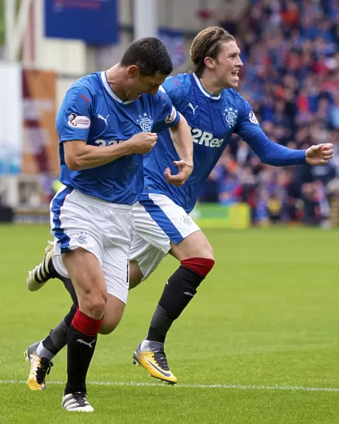 Electric Atmosphere: Scottish Premiership Game Day and Scottish Cup Victory Moment at Ibrox Stadium