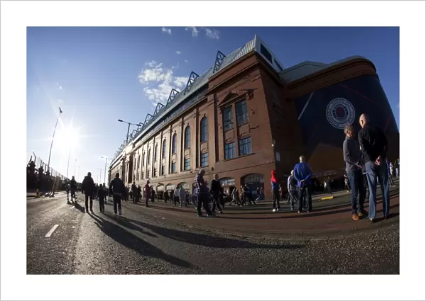 Passionate Rangers Community Unites at Electric Fan Zone Before Ibrox Stadium's Big Match
