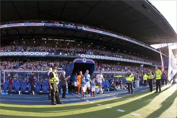 Electric Atmosphere: Rangers Football Club's Scottish Cup Victory Celebration at Ibrox Stadium (2003)