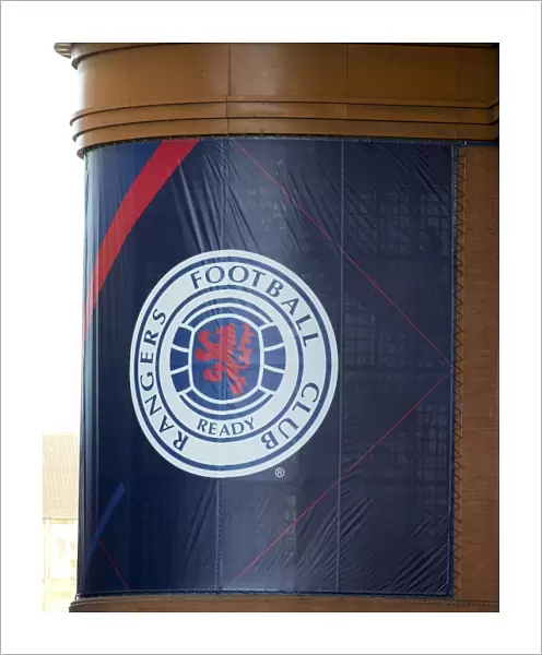Electric Atmosphere: Rangers Fan Zone, Ibrox Stadium - Scottish Premiership Clash Against Heart of Midlothian