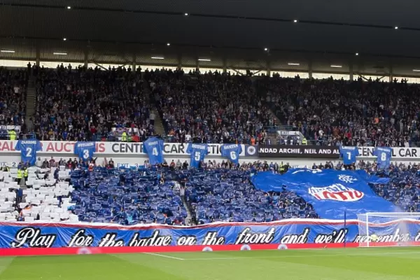 Electric Atmosphere: Rangers Fan Zone, Ibrox Stadium - Scottish Premiership Game Day (Scottish Cup Victory, 2003)