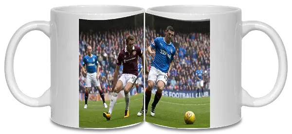 Electric Atmosphere: Rangers vs Heart of Midlothian - Scottish Cup Showdown at Ibrox Stadium (Champions & Cup Winners 2003)