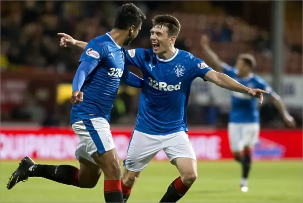 Rangers: Herrera and Jack in Glory - Celebrating Betfred Cup Goal vs. Partick Thistle