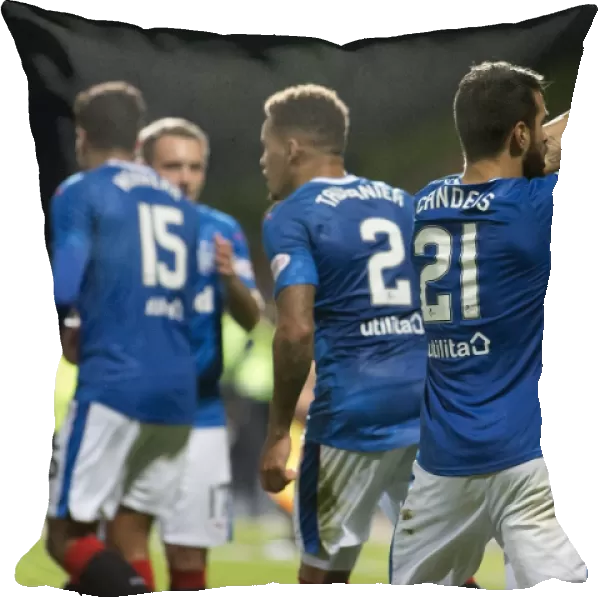 Rangers Daniel Candeias Scores Thrilling Betfred Cup Goal vs. Partick Thistle