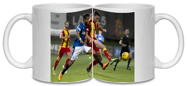 Betfred Cup Quarterfinal Showdown: Clash Between Rangers Candeias and Partick Thistle's McGinn - Scottish Cup Champions Battle It Out