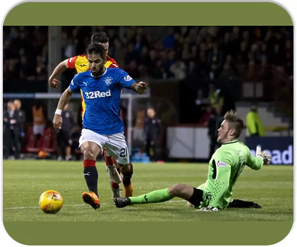 Rangers Daniel Candeias vs. Partick Thistle's Ryan Scully: A Betfred Cup Showdown