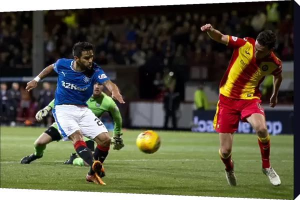 Rangers Daniel Candeias Denies Partick Thistle: Dramatic Goal-line Save in Betfred Cup Quarterfinal