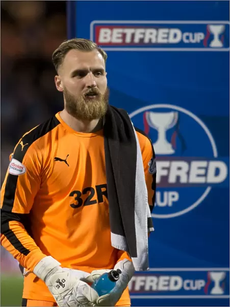 Rangers Jak Alnwick on Guard in Partick Thistle's Betfred Cup Quarterfinal