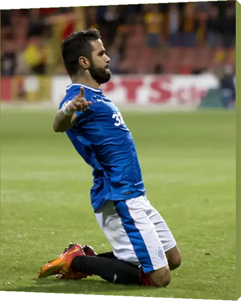 Rangers Daniel Candeias Thrills with Betfred Cup Quarterfinal Goal vs. Partick Thistle