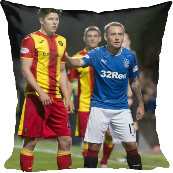 Rangers Lee Hodson in Action during the Intense Betfred Cup Quarterfinal Clash vs Partick Thistle at The Energy Check Stadium