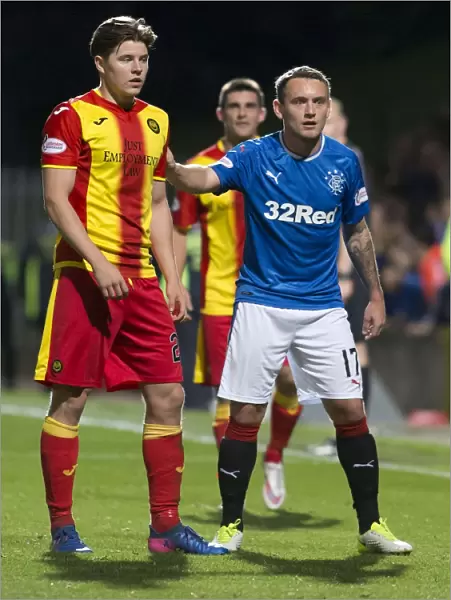 Rangers Lee Hodson in Action during the Intense Betfred Cup Quarterfinal Clash vs Partick Thistle at The Energy Check Stadium
