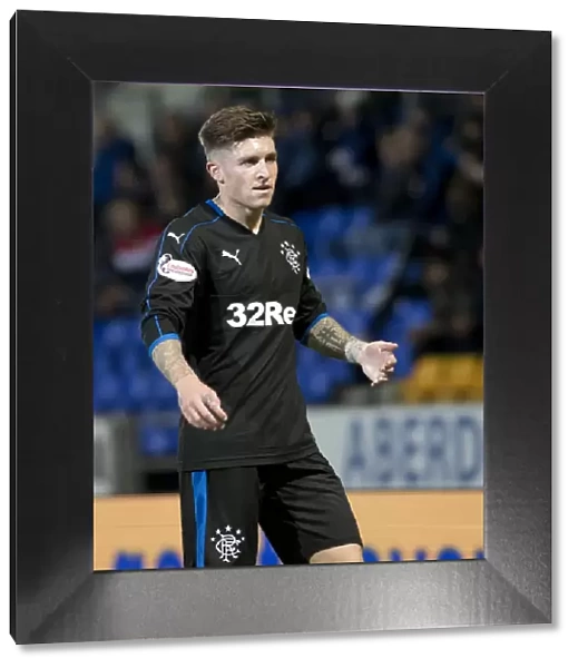 Rangers Josh Windass Fights for Victory Against St. Johnstone at McDiarmid Park