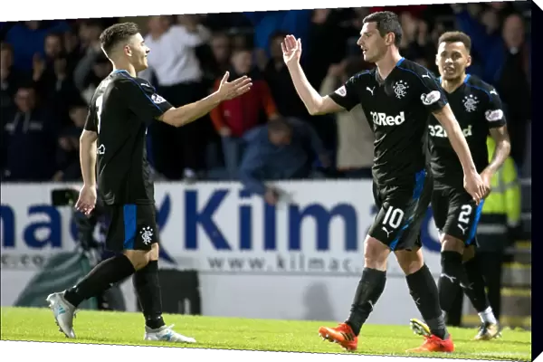 Rangers: Dorrans and John Celebrate Thrilling Goal in Ladbrokes Premiership Victory