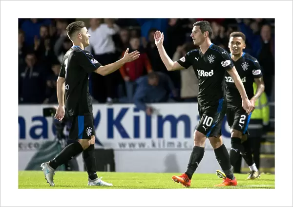 Rangers: Dorrans and John Celebrate Thrilling Goal in Ladbrokes Premiership Victory