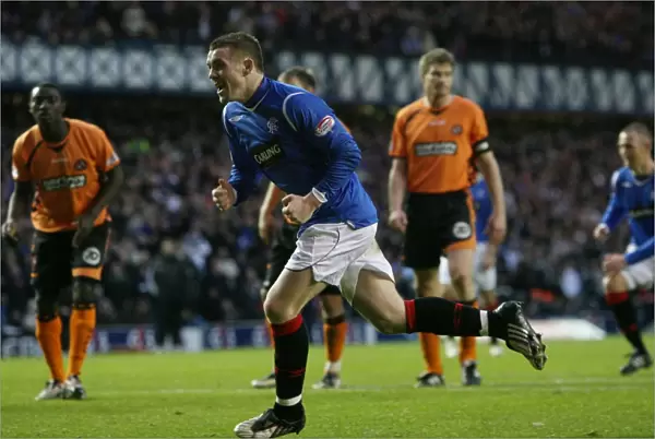 John Fleck Scores First Goal for Rangers: 2-0 Victory over Dundee United, Clydesdale Bank Premier League, Ibrox