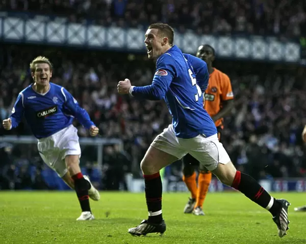 John Fleck Scores Penalty: Rangers 2-0 Lead over Dundee United in Clydesdale Bank Premier League at Ibrox