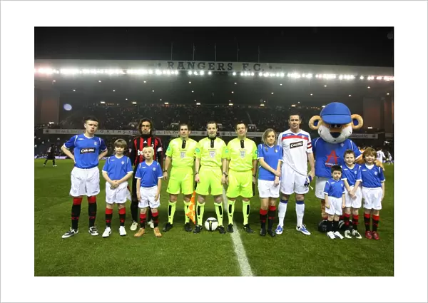 Ibrox Showdown: Thrilling 2-2 Mid-Season Friendly Tie - Rangers vs. AC Milan