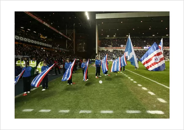 Rangers Kids Pay Tribute: Guard of Honor for AC Milan at Ibrox - Rangers vs AC Milan (2-2)