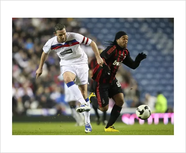 Rangers vs. AC Milan: Mid-Season Showdown at Ibrox - Ronaldinho vs. David Weir in a Thrilling 2-2 Draw