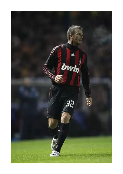 David Beckham's Mid-Season Rivalry: Rangers vs. AC Milan (2-2) - Ibrox Stadium