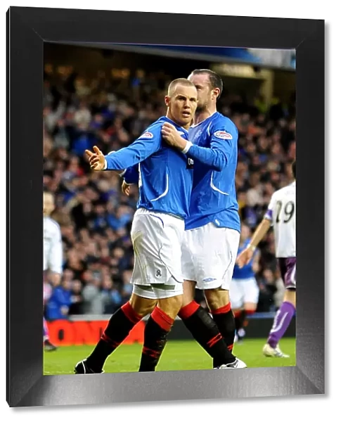 Rangers Kenny Miller Scores the Decisive Goal: 3-1 Victory Over Kilmarnock at Ibrox