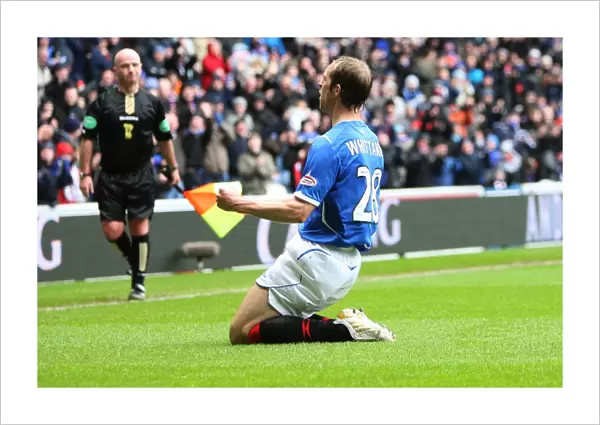 Rangers Football Club: Steven Whittaker's Epic Goal in the Scottish Cup Quarterfinal vs. Hamilton (5-1)