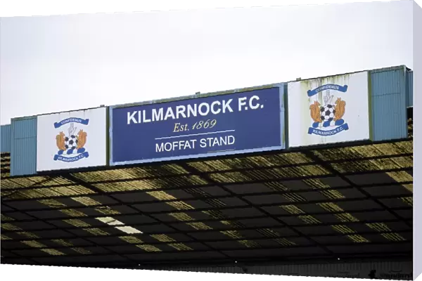 Rangers at Rugby Park: The Moffat Stand - Kilmarnock vs Rangers, Ladbrokes Premiership (Scottish Cup Champions 2003)