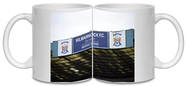 Rangers at Rugby Park: The Moffat Stand - Kilmarnock vs Rangers, Ladbrokes Premiership (Scottish Cup Champions 2003)