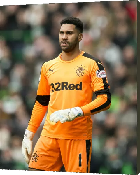 Rangers Wes Foderingham in Action at Celtic Park: Scottish Cup Showdown (2003)