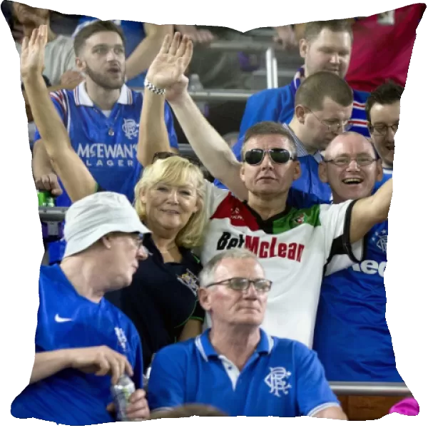 Rangers FC Fans Unite: A Sea of Scottish Pride at The Florida Cup vs Clube Atletico Mineiro
