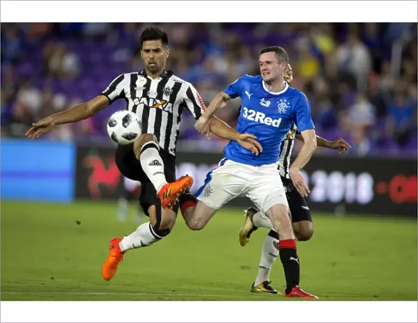 Determined Jamie Murphy: Rangers FC vs. Clube Atletico Mineiro in the Florida Cup