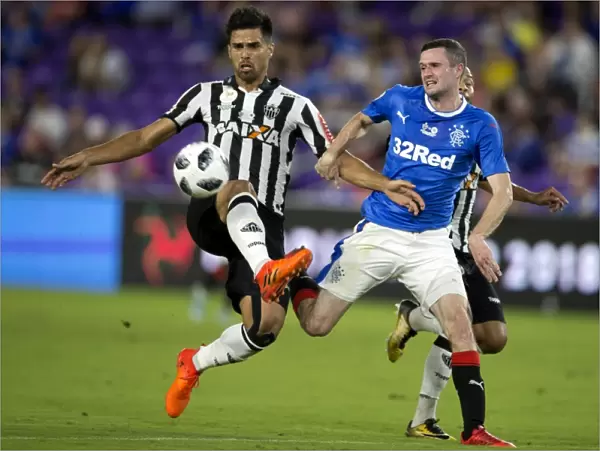 Determined Jamie Murphy: Rangers FC vs. Clube Atletico Mineiro in the Florida Cup
