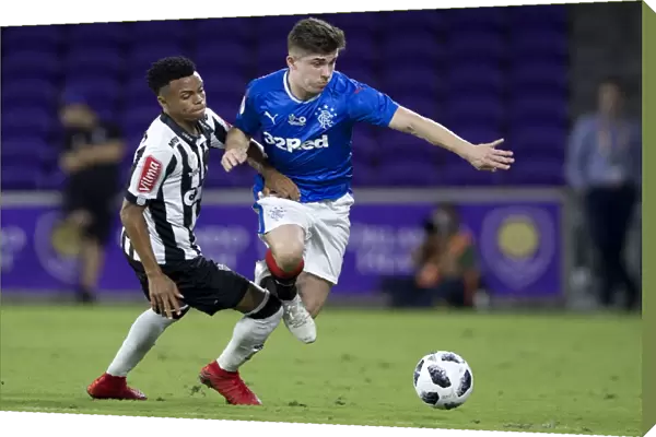 Rangers Declan John Soars High Against Clube Atletico Mineiro in the Florida Cup