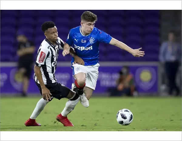 Rangers Declan John Soars High Against Clube Atletico Mineiro in the Florida Cup
