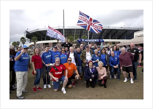 Rangers Football Club: Thrilled Fans Await Kick-off Against Corinthians at the Florida Cup