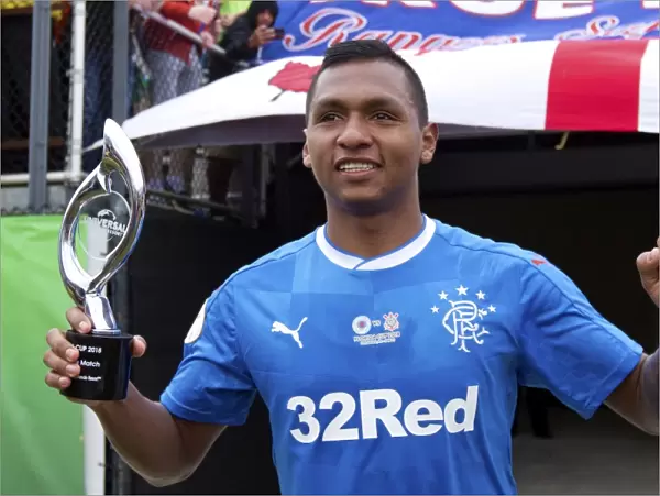 Alfredo Morelos Named Man of the Match in Rangers Victory over Corinthians at Florida Cup