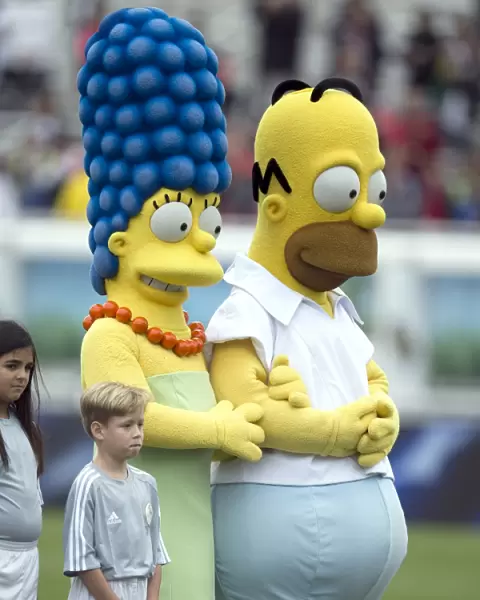 Rangers vs. Corinthians: The Florida Cup - A Simpsons Special: Marge & Homer's Scottish Adventure: Mascots Showdown