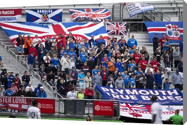 Rangers FC: Thrilling Moments at the Florida Cup - Scottish Champions Face Off Against Corinthians Amidst Passionate Fan Support