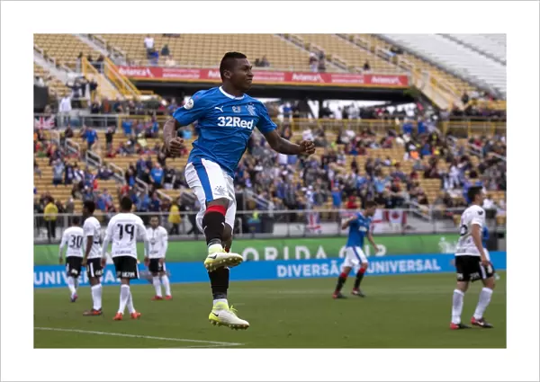 Rangers Alfredo Morelos Scores Historic First Goal for the Club in Florida Cup at Spectrum Stadium (2023)